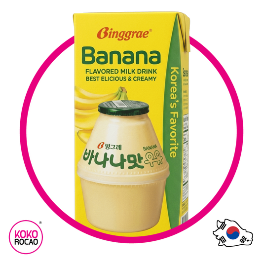 Caja de Binggrae Banana 200 ml