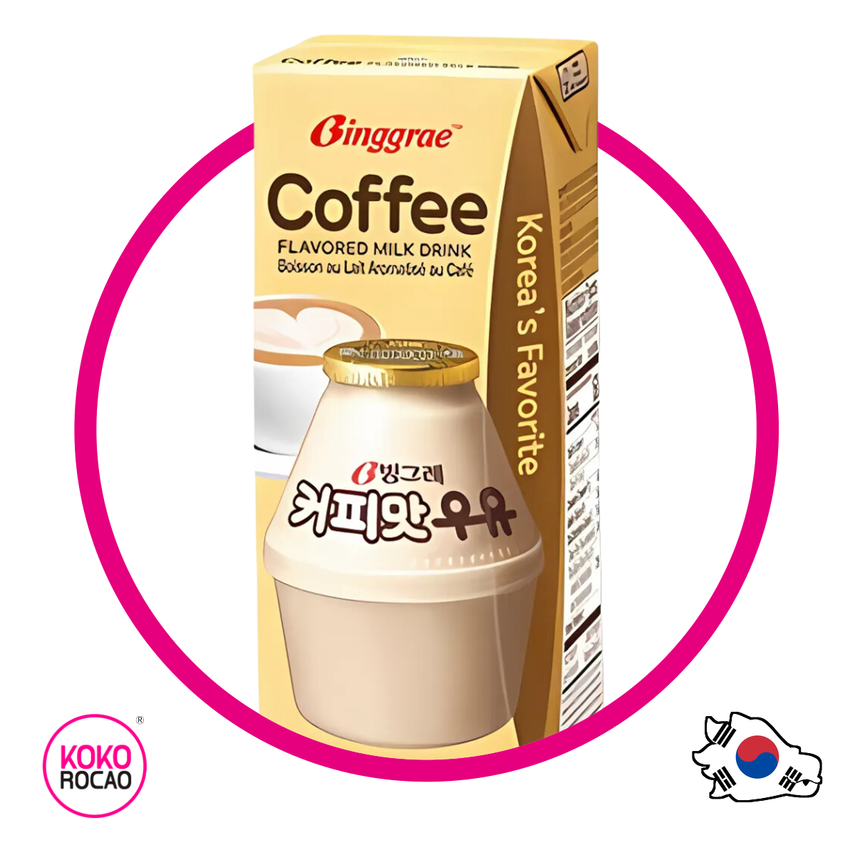 Caja de Binggrae Cafe 200 ml