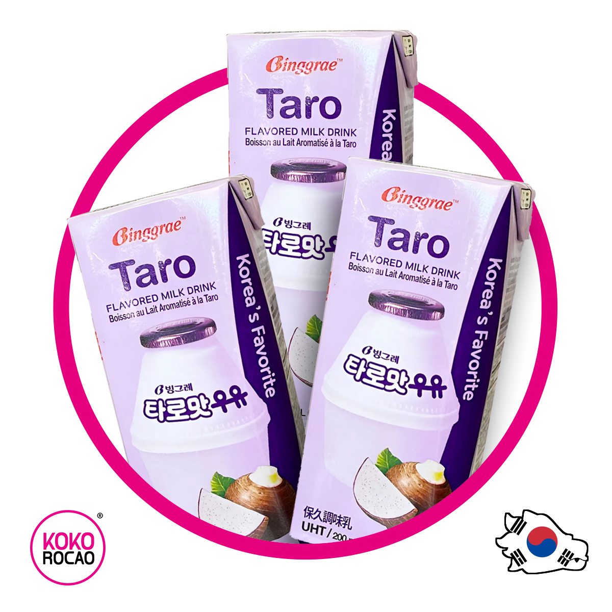 Binggrae Taro X3 Bundle