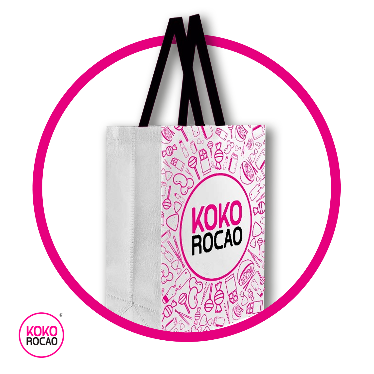 Bolsa de Koko Negra Premum Merch