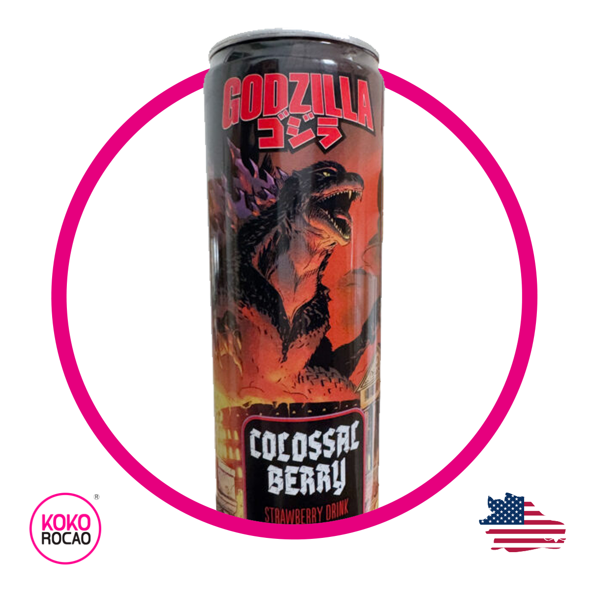 Lata de Boston America Godzilla 355 ml