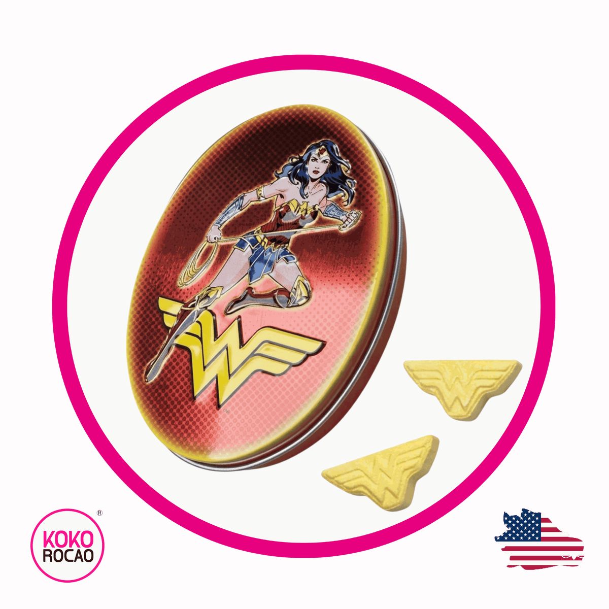 Caja de Boston America Wonder Woman Pill Box 34 g