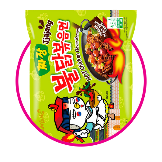 Bolsa de Samyang Buldak Jjajang 140 g