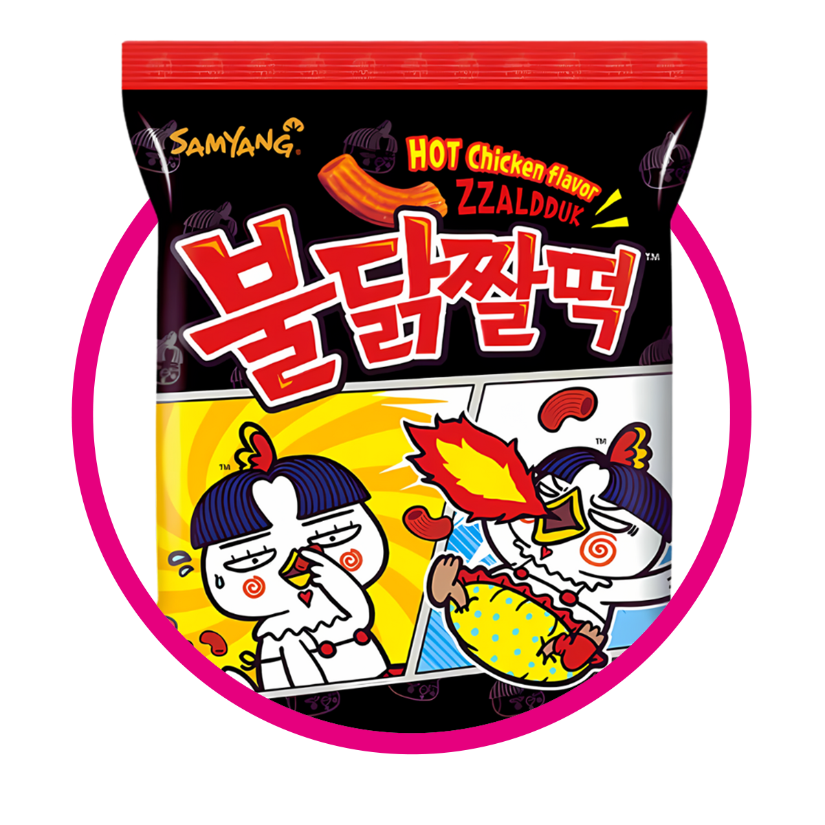 Bolsa de Samyang Buldak Hot Spicy Zzalduk Snack