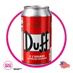SIMPSONS DUFF ORANGE SODA LATA 355ML