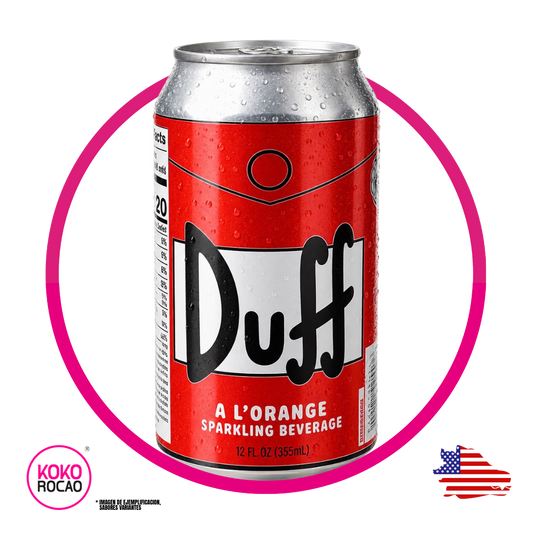 SIMPSONS DUFF ORANGE SODA LATA 355ML