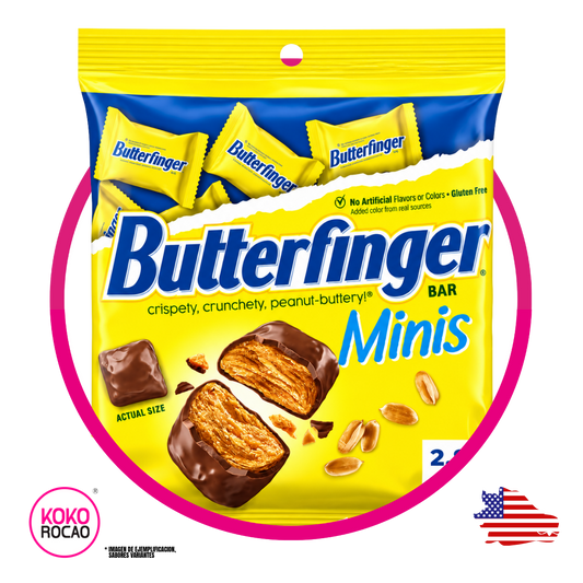 BUTTERFINGER MINIS CHOCOLATE BOLSA 79.3GR