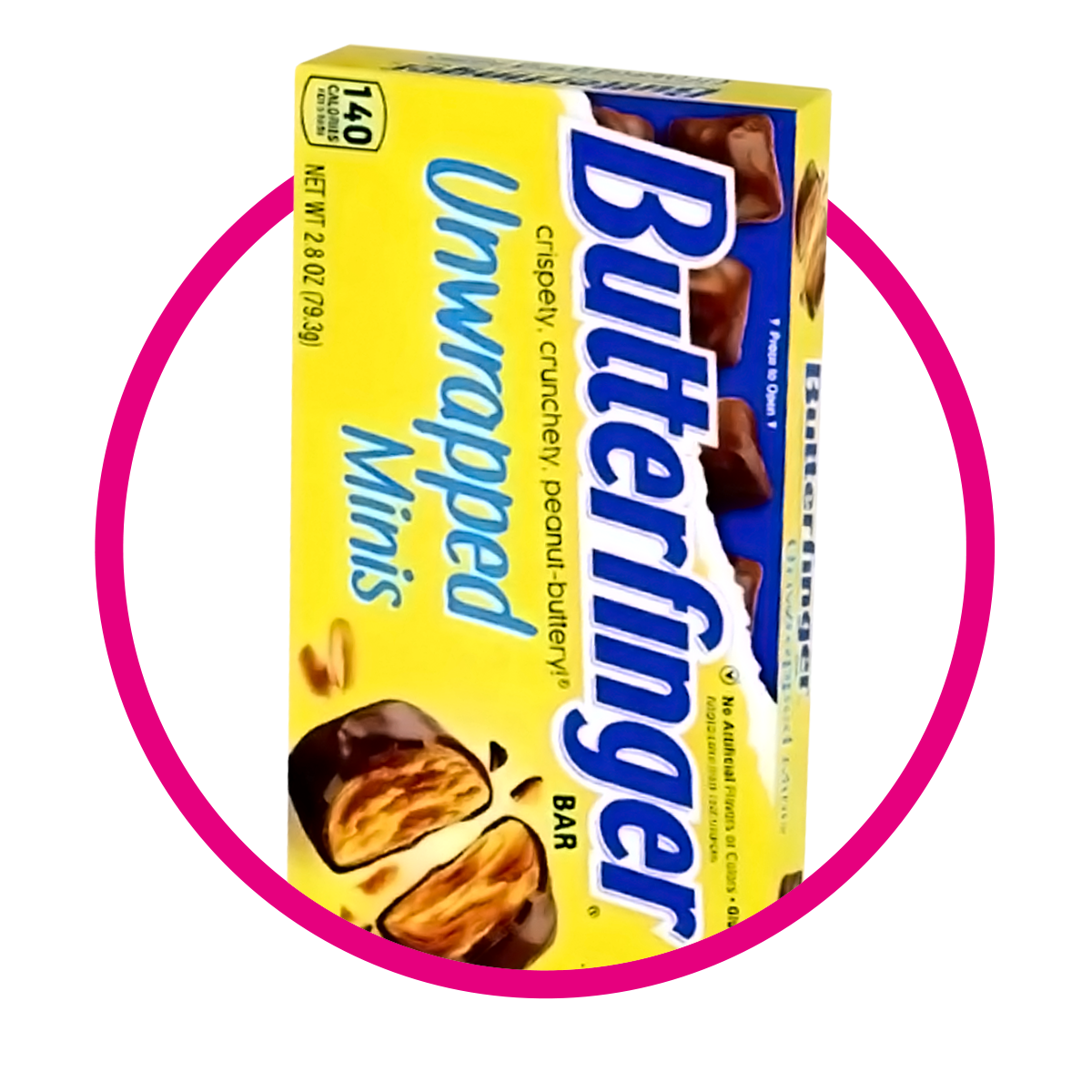 Caja de Butterfinger Minis 79.3 g
