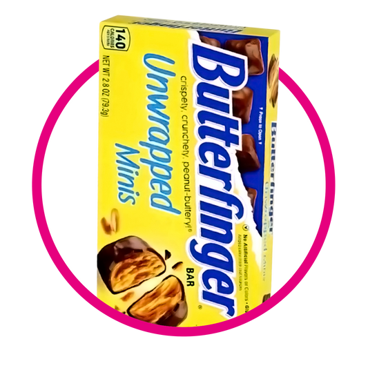 Caja de Butterfinger Minis 79.3 g