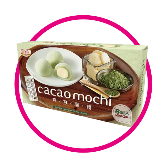 Caja de Cacaomochi Matcha Cupcake 80 g