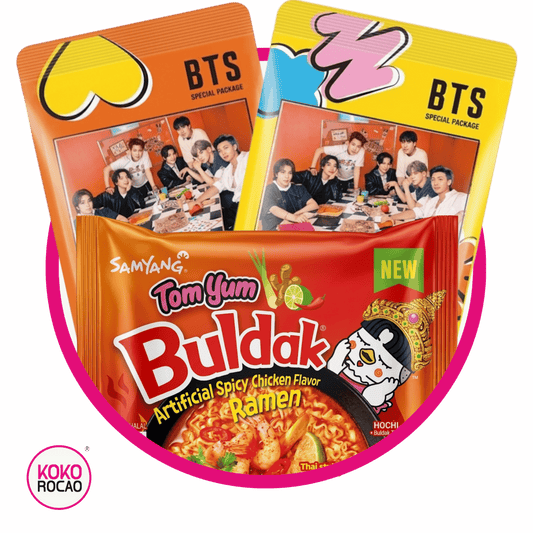 Cafe BTS + Buldak Tomyun