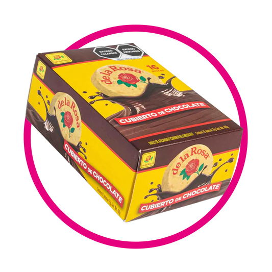 Caja de De la Rosa Mazapan 16 pz
