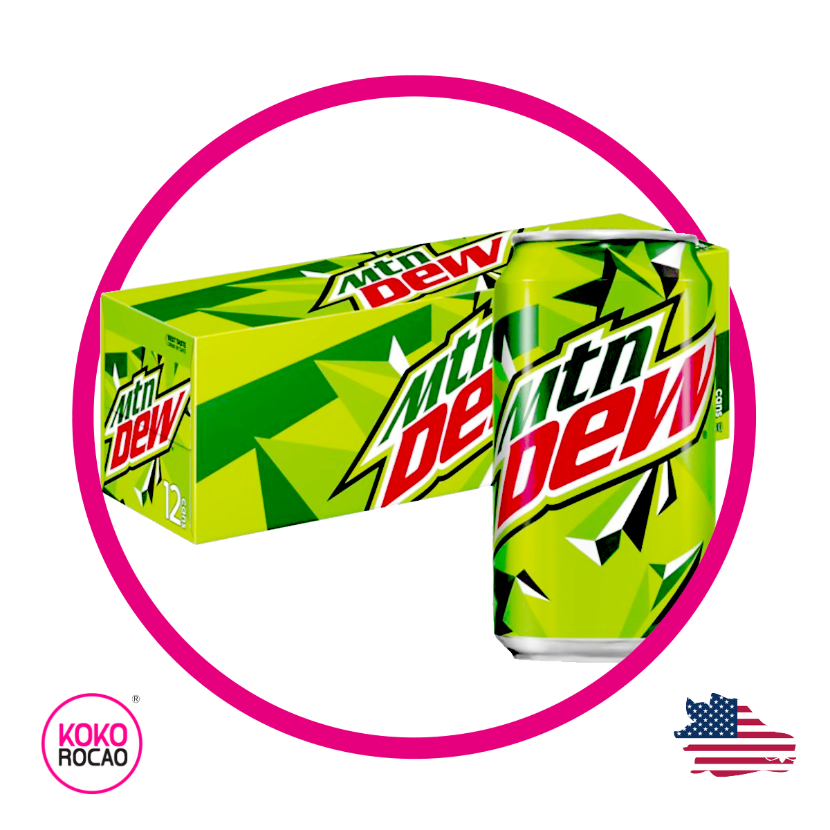 Caja de de MTN Dew Original 12 Bundle
