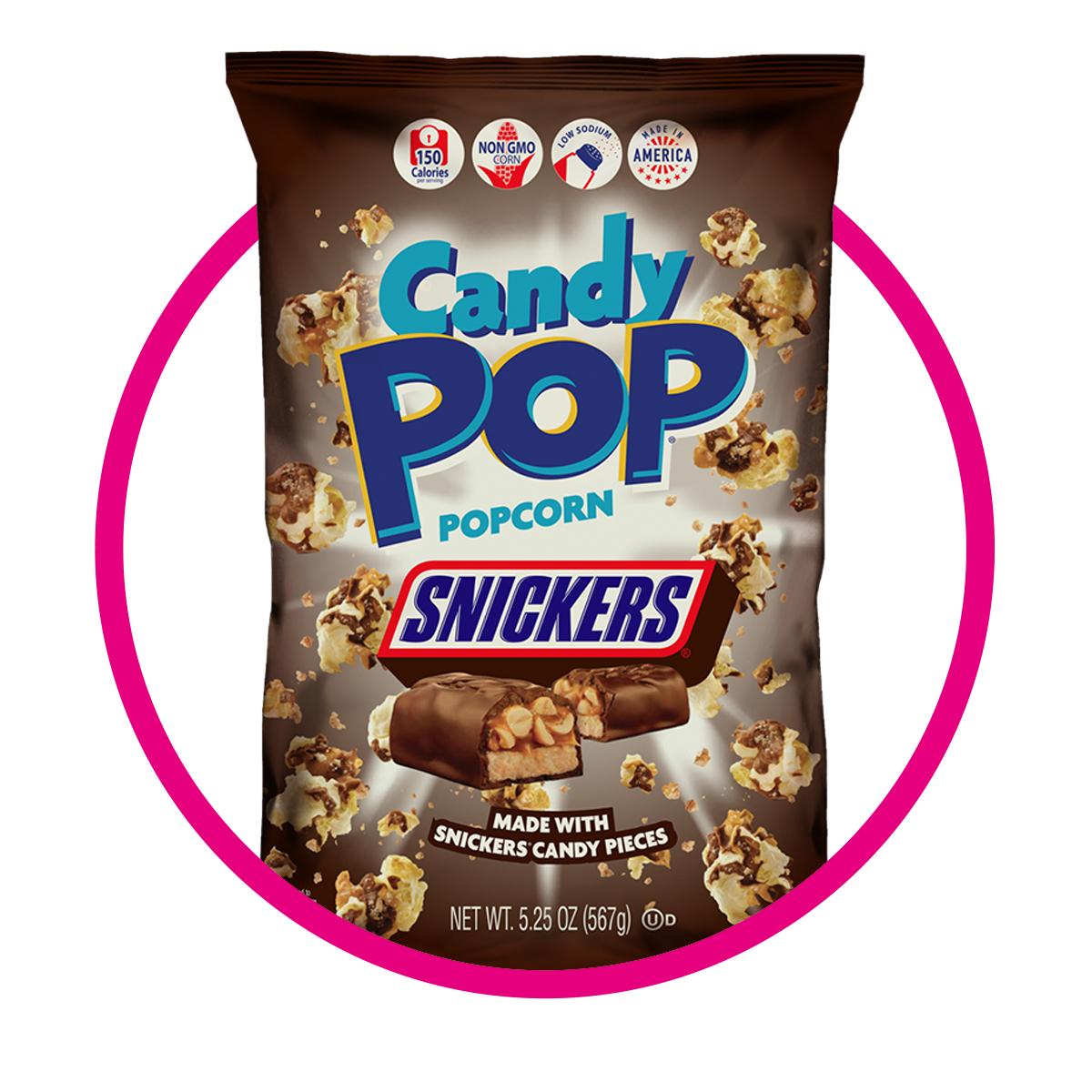 Candy Pop Corn Snikers