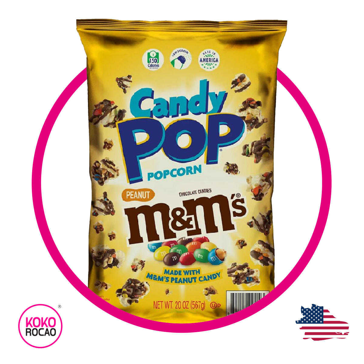 Pop Corn M&M's Peanut