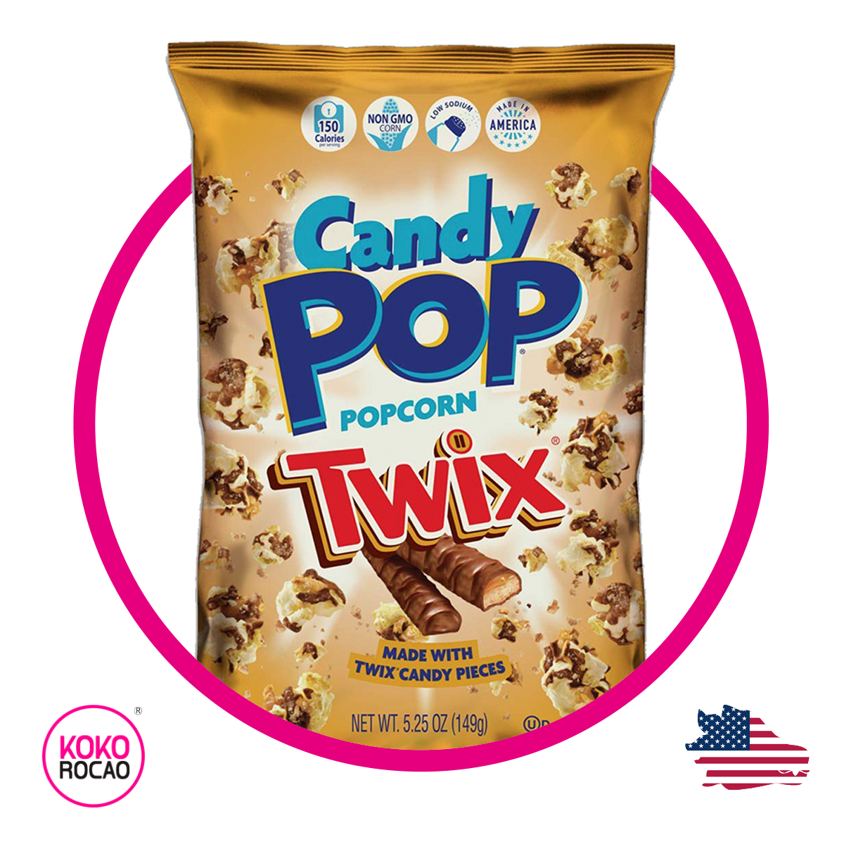Candy Pop Corn Twix