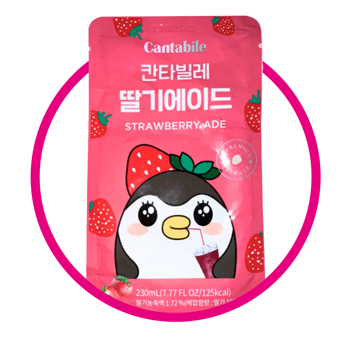 Bolsa de Cantabile Strawberry 230 ml