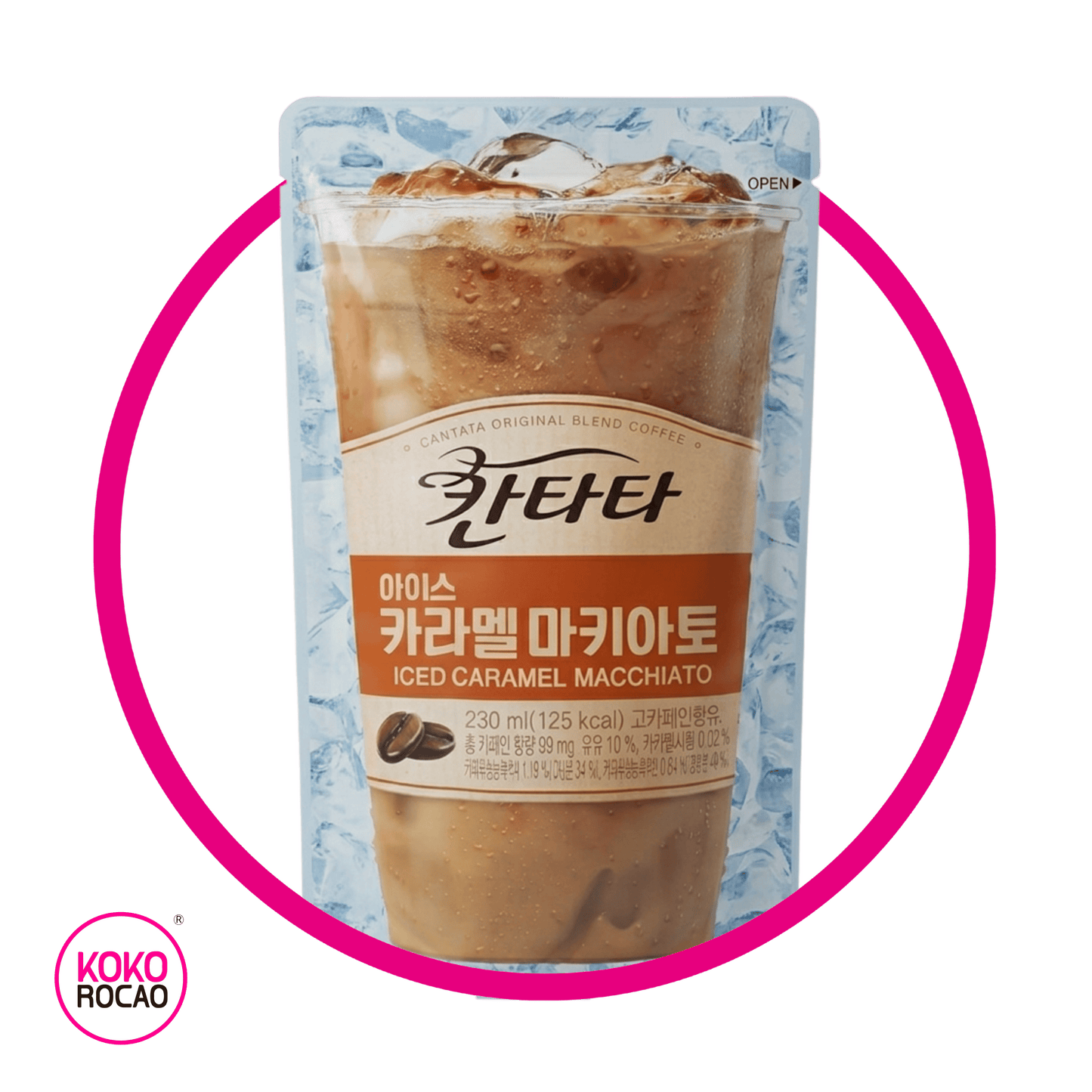 Bolsa de Cantata Caramel Macchiato Coffe 230 ml