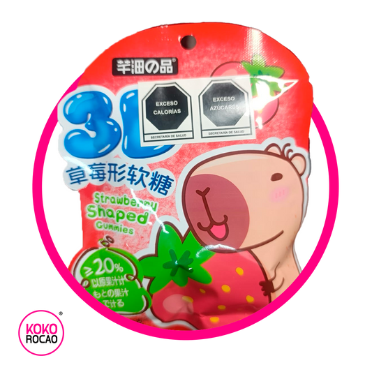 Bolsa de Capibada Fresa 30 g