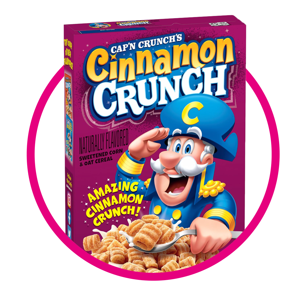 Caja de Cap Crunch Cinnamon 319 g