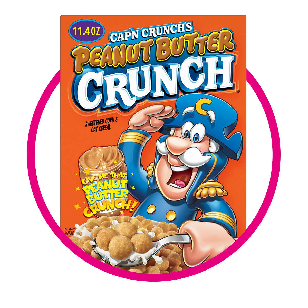 Caja de Cap Crunch Peanut Butter 325 g