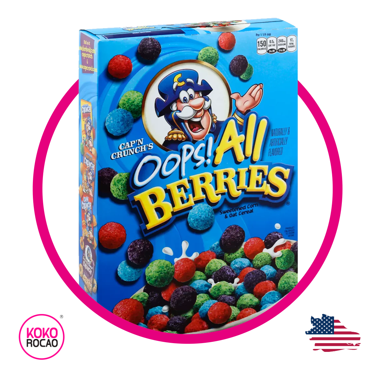 Caja de Cap Crunch All Berries 293 g