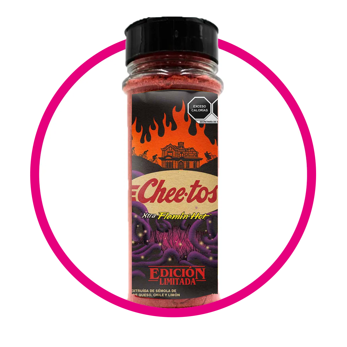 Bote de Cheetos Xxtra Flamin Hot Stranger Things 100 g