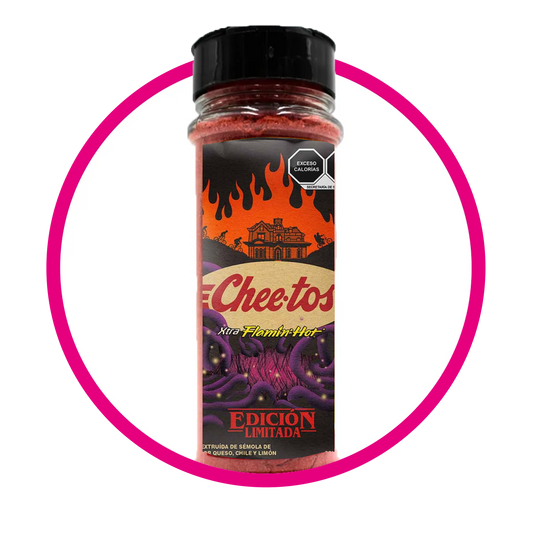 Bote de Cheetos Xxtra Flamin Hot Stranger Things 100 g