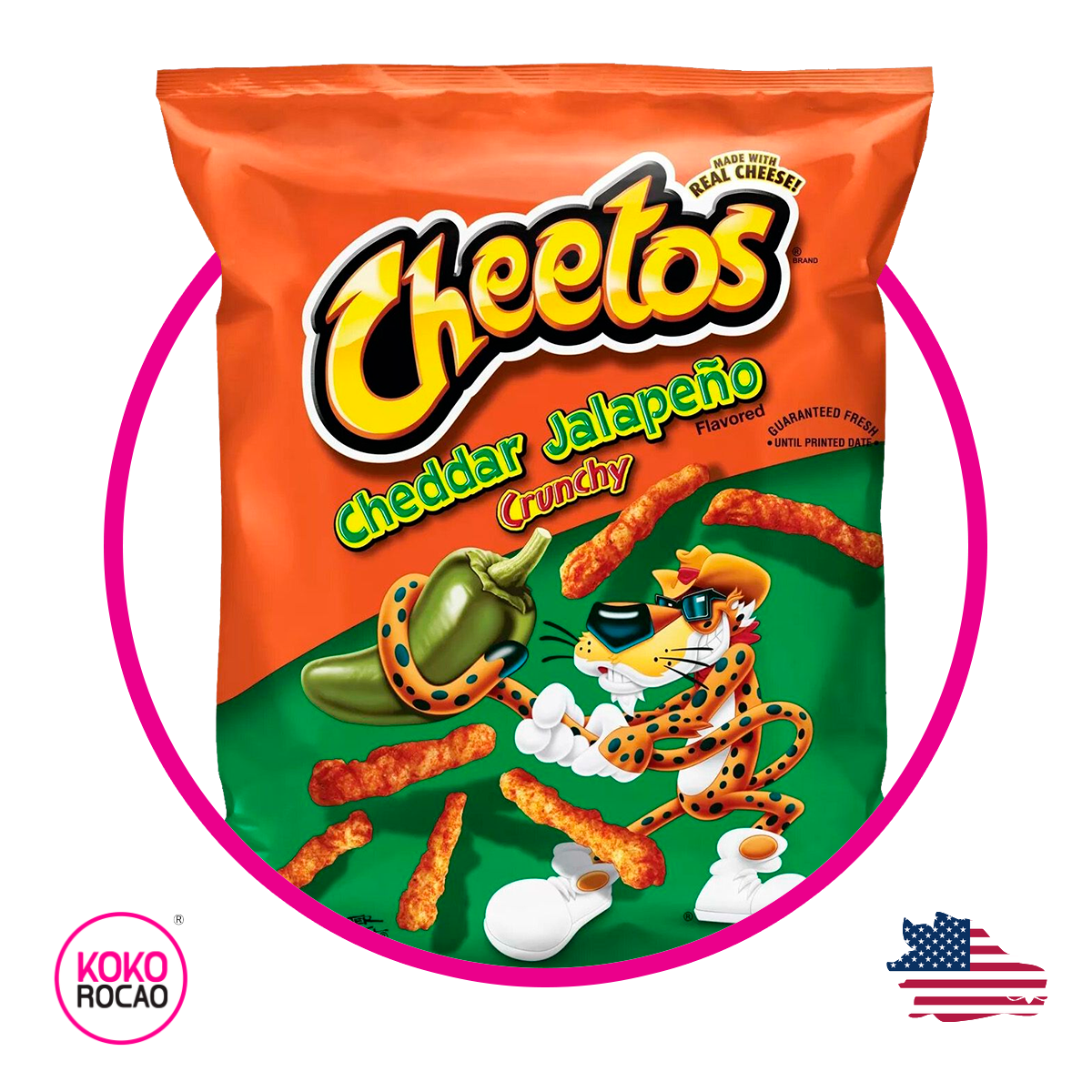 Bolsa de Cheetos Jalapeño 240.9 g