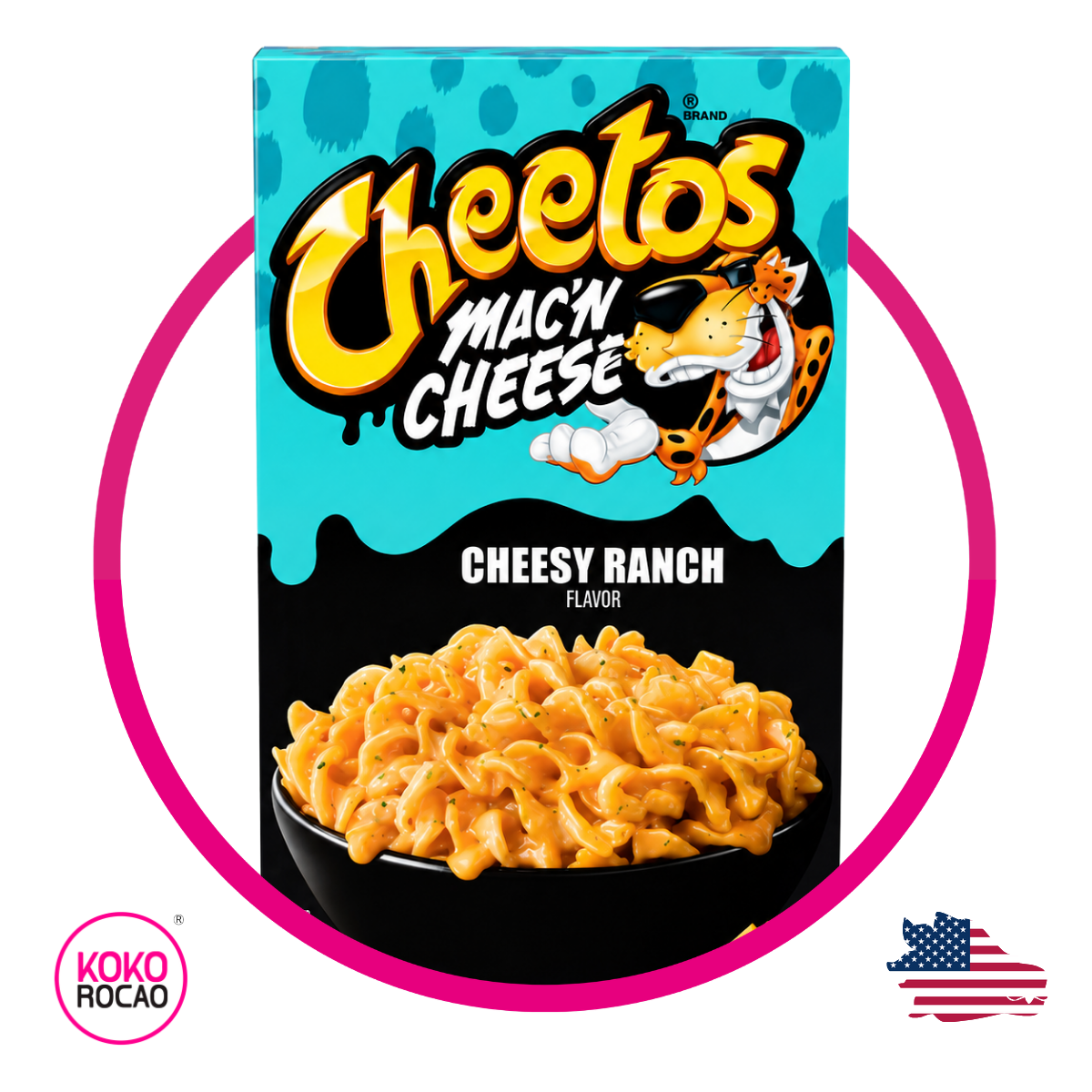 CHEETOS MACN CHEESE CHEESY RANCH PASTE CAJA 170GR