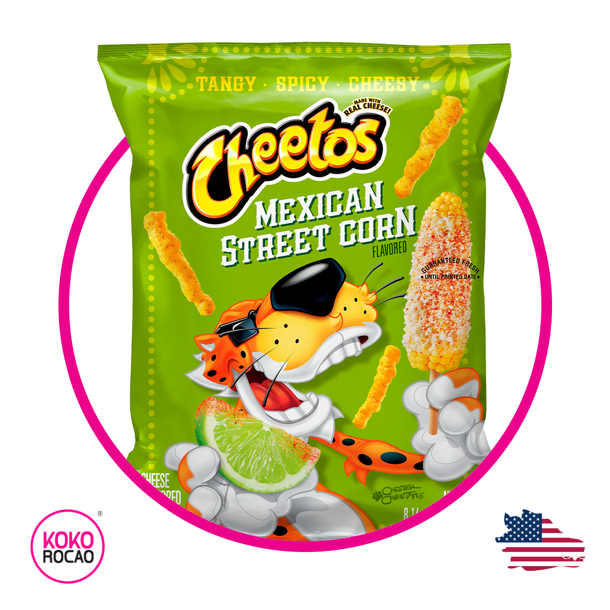 Bolsa de Cheetos Mexican Street Corn 240.9 g