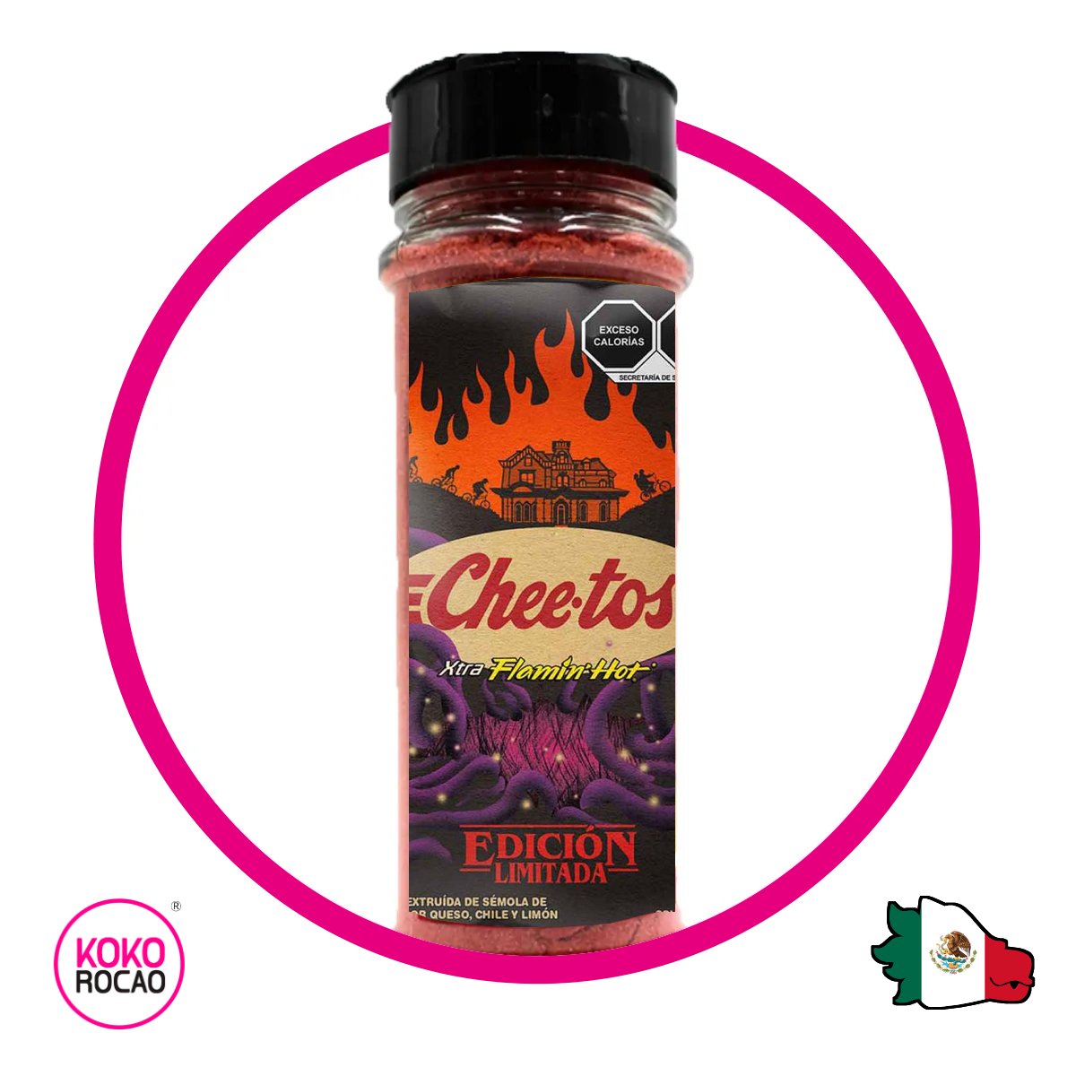 Bote de Cheetos Xxtra Flamin Hot Stranger Things 100 g