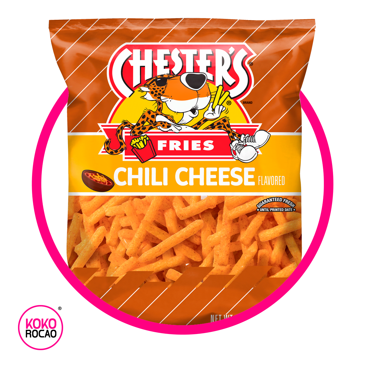 Bolsa de Chesters Fries Chili Cheese 148.8 g