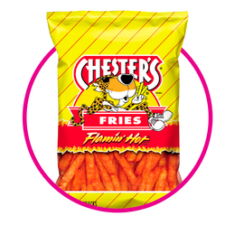 CHEETOS FRIES FLAMIN HOT SNACKS BOLSA 148.8G