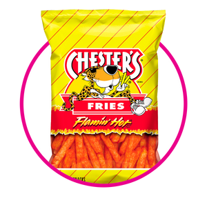 Bolsa de Cheetos Fries Flamin Hot 148.8 g