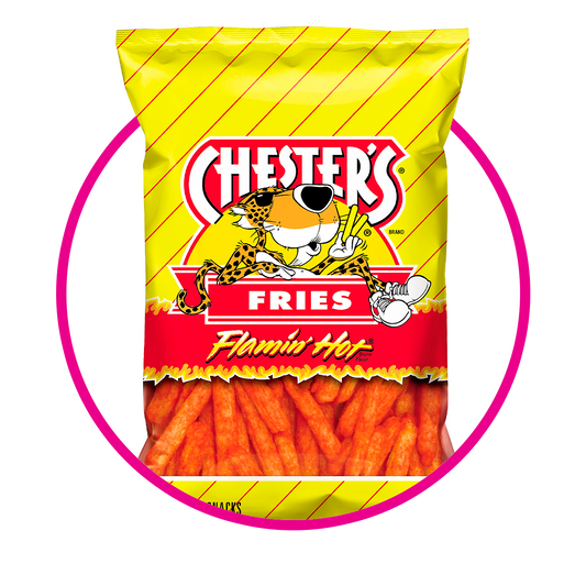 Bolsa de Cheetos Fries Flamin Hot 148.8 g