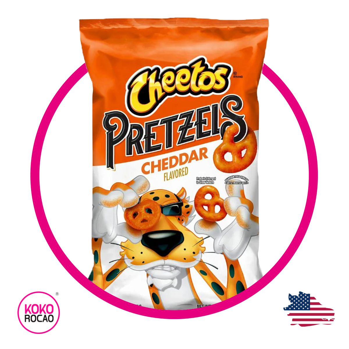 Chettos Pretzels Cheddar 283.5 g
