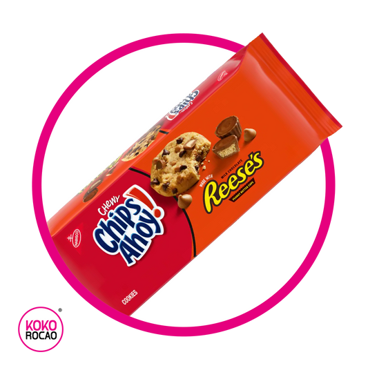 Caja de Chips Ahoy Chewy Reese's 269 g