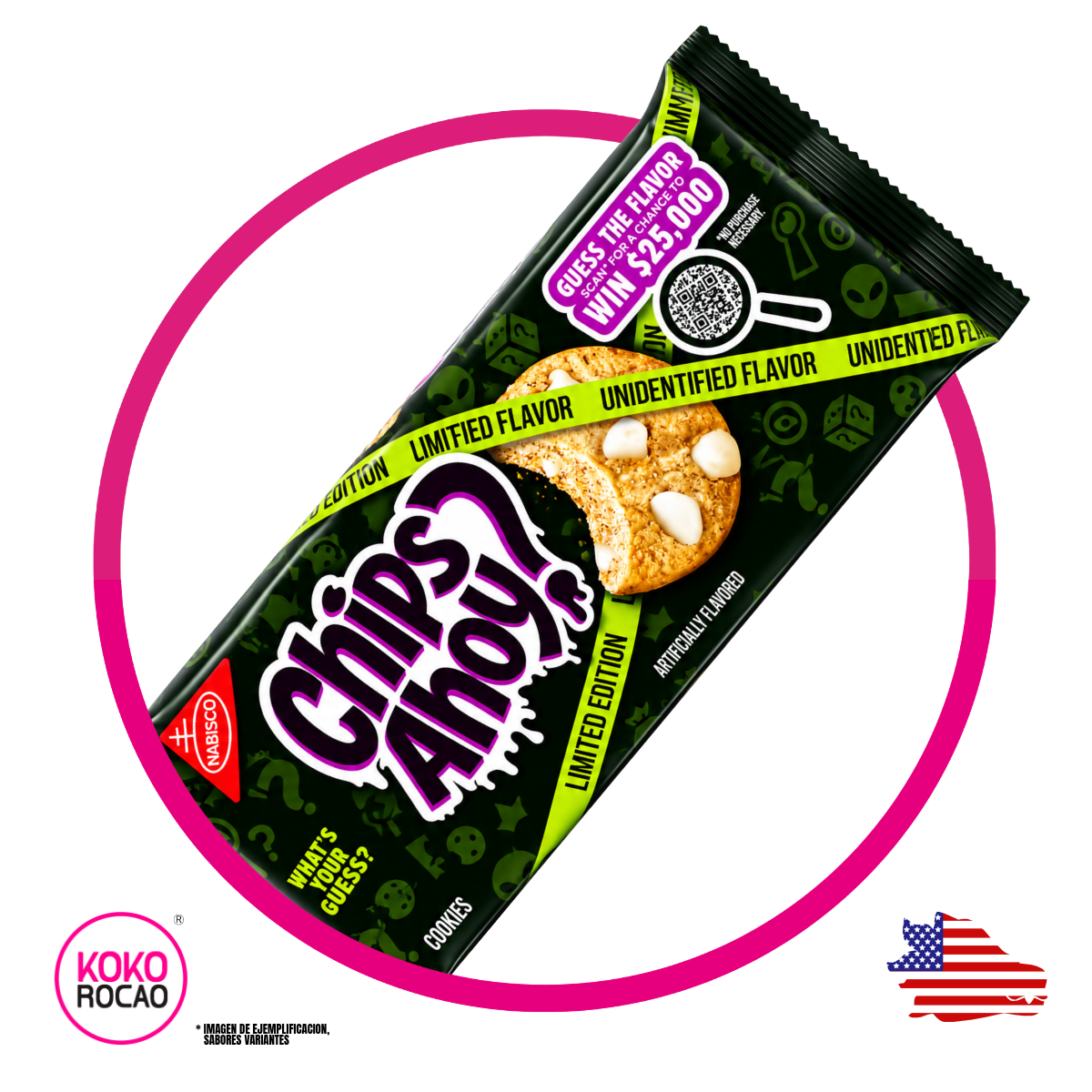 CHIPS AHOY UNDENTIFIED FLAVOR COOKIES BOLSA 271GR