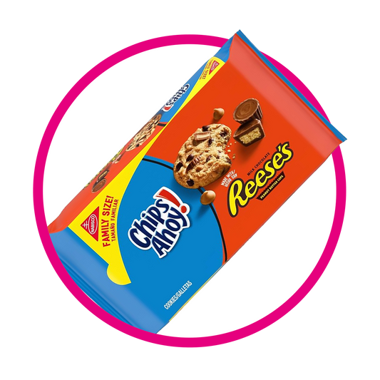 Caja de Chips Ahoy Crunchy Reese's 403 g.