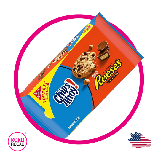 Caja de Chips Ahoy Crunchy Reese's 403 g.