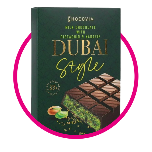 Caja de Chocovia Dubai Style 100 g