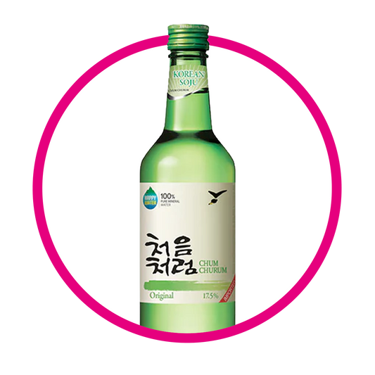 Botella de Soju Original Alcholica 360 ml