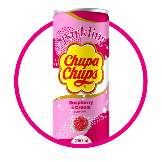 Lata de Chupa Chups Raspberry&Cream 250 ml