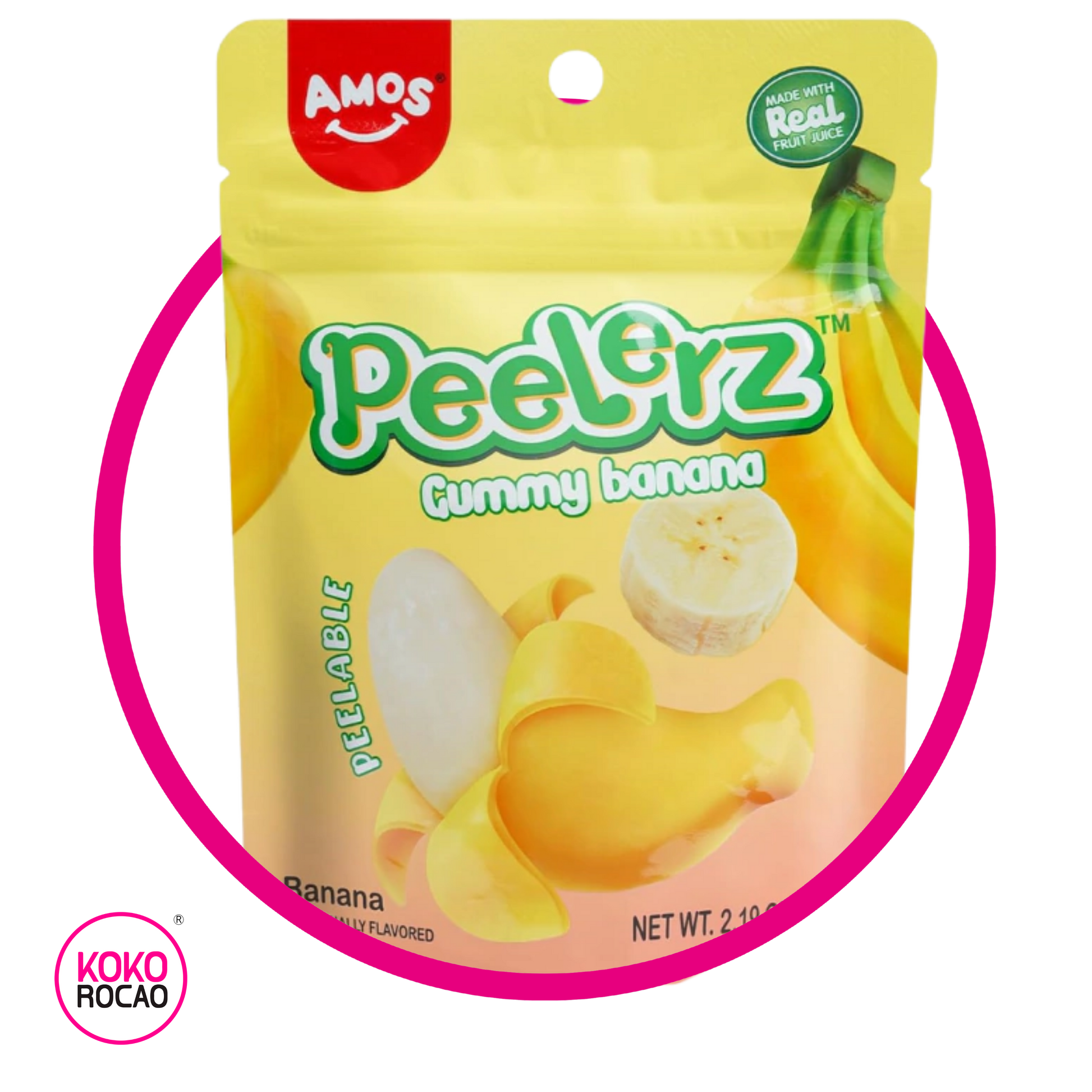 Bolsa de Amos Peelerz Banana 65 g