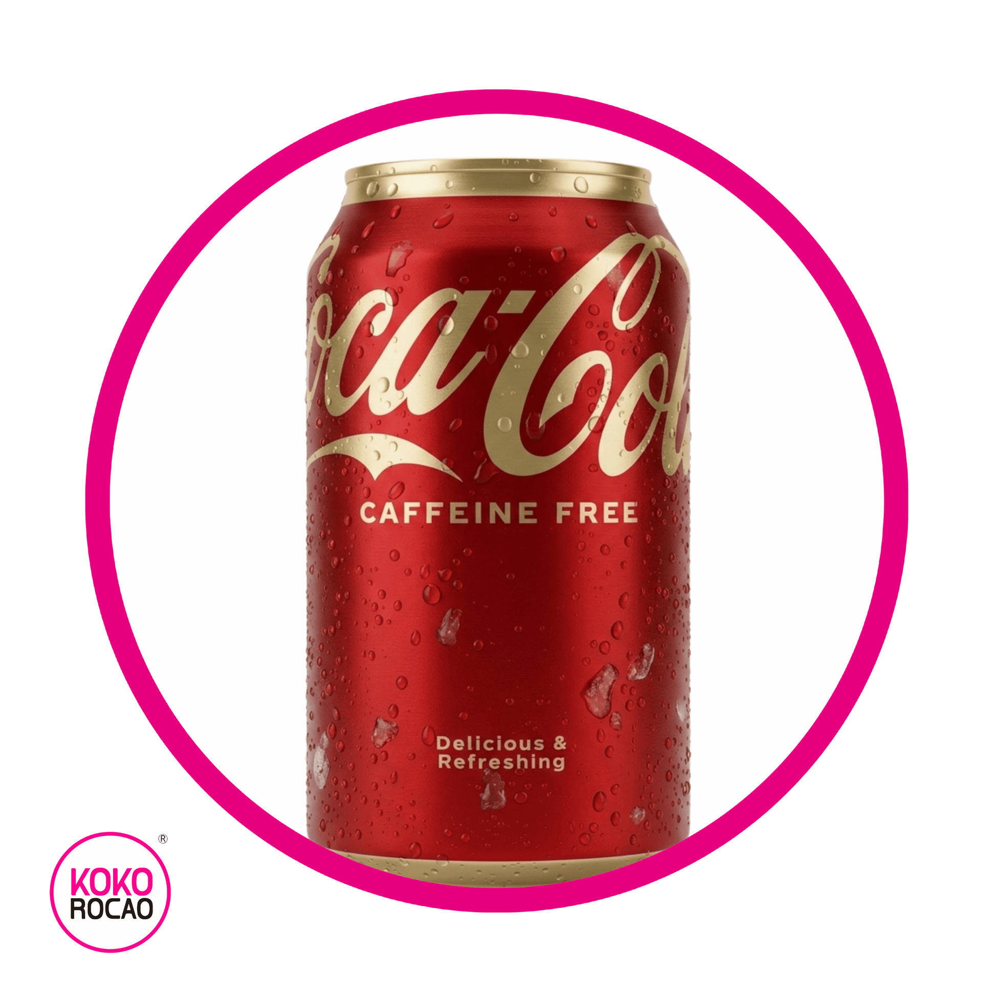 Lata de Coca Cola Caffeine Free 355 ml