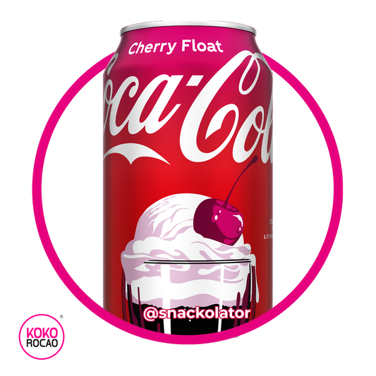 Lata de Coca Cola Cherry Float 355 ml