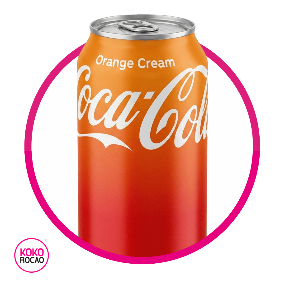 Lata de Coca Cola Orange 355 ml
