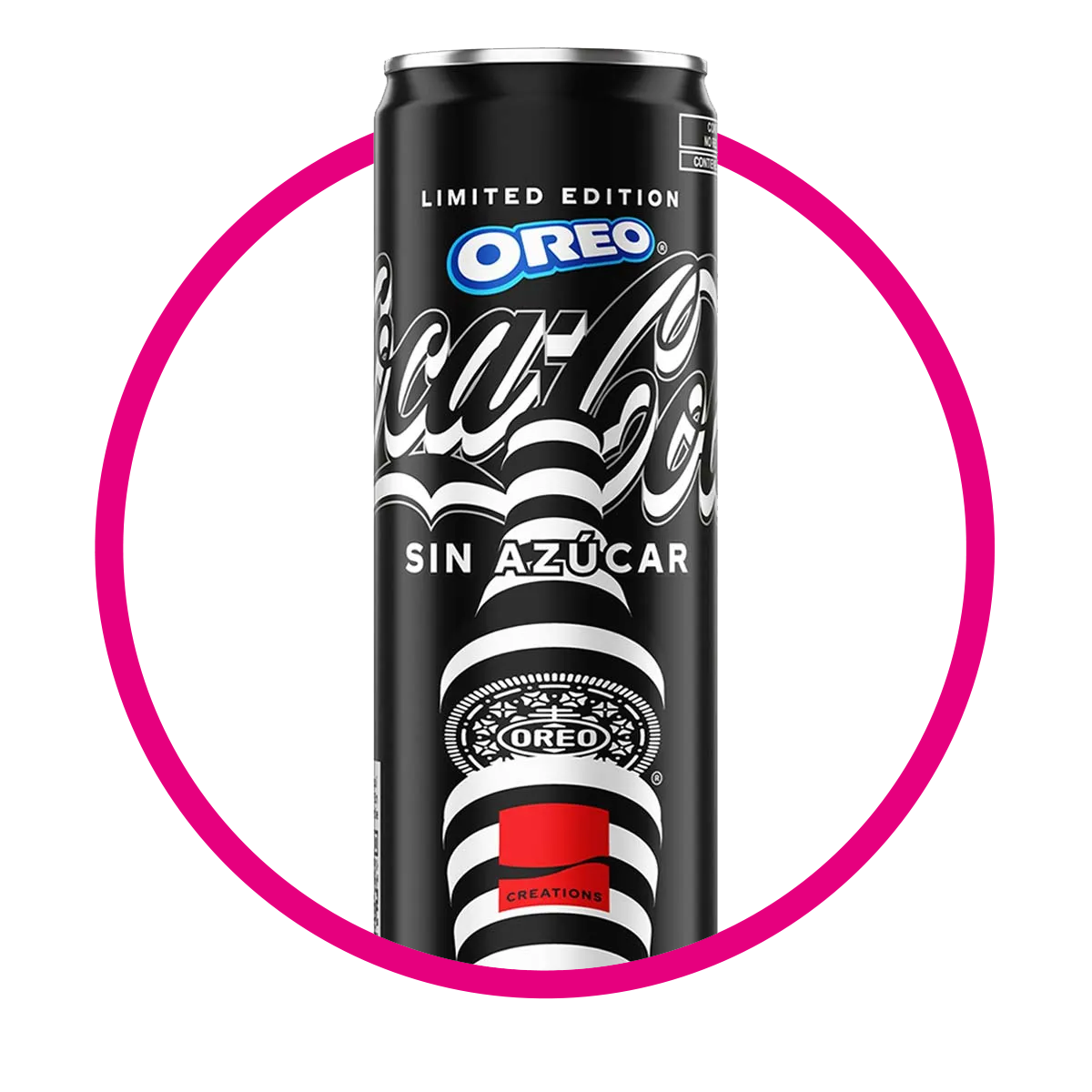 Lata de Coca Cola Oreo Zero Sugar 355 ml