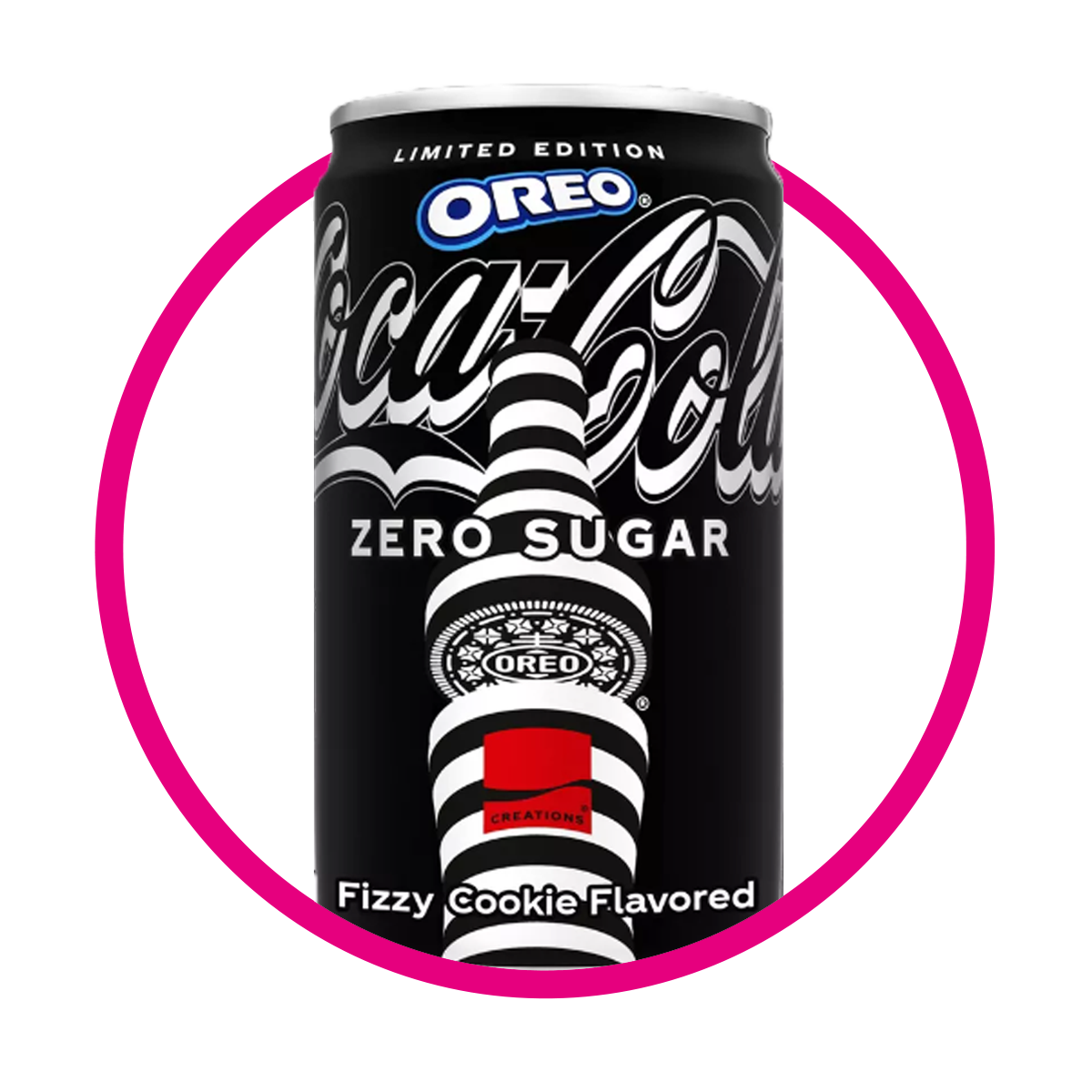 Lata de Coca Cola Oreo Zero Sugar 222 ml